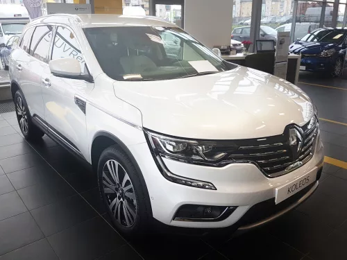 Avisa stříbrný satén ocel Ochrana nakládací RENAULT KOLEOS II 2016->