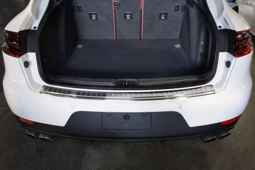 Avisa stříbrná saténová ocel Ochrana nakládací PORSCHE MACAN 2013-2019, FL2019->2021, FL 2021->