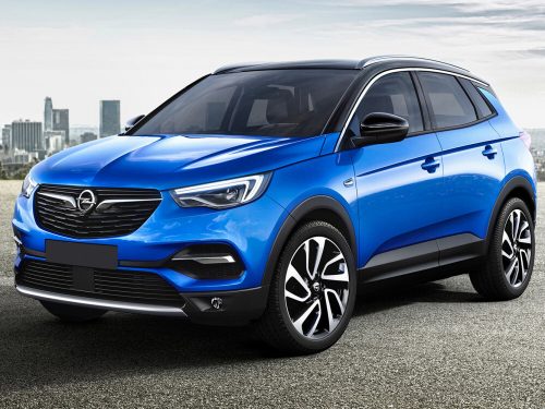 Avisa stříbrná saténová ocel Ochrana nakládací OPEL GRANDLAND X/Hybrid 2017-2021
