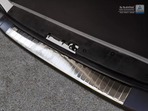 Avisa stříbrná saténová ocel Ochrana nakládací VOLKSWAGEN CRAFTER II 2017-2024, FL 2024->