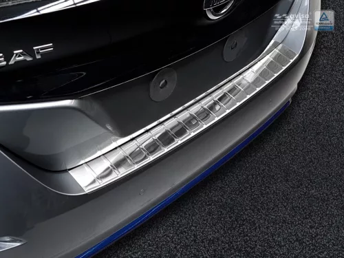 Avisa stříbrná saténová ocel Ochrana nakládací NISSAN LEAF II (2E1) 2017-2021, FL2021->(2E1)