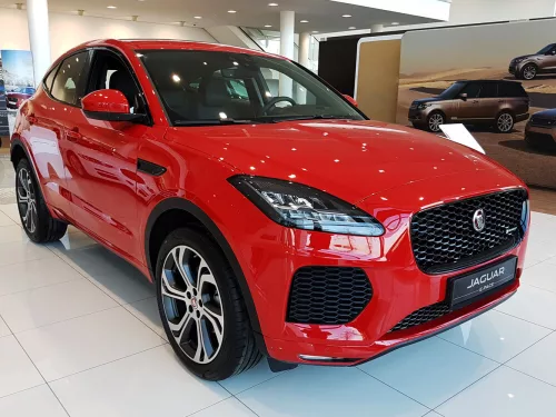 Avisa stříbrný satén ocel Ochrana nakládací JAGUAR E-PACE 2017-2020, FL2020->