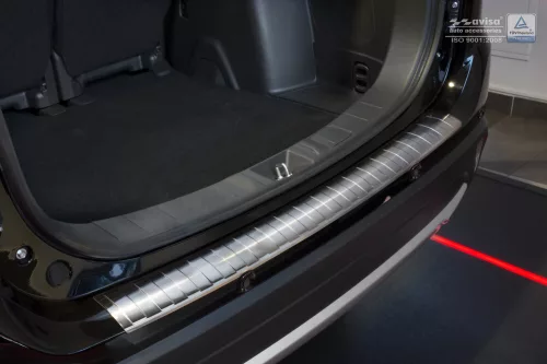 Avisa stříbrná saténová ocel Ochrana nakládací MITSUBISHI OUTLANDER III FL2015-2017, FL2017-2022, MITSUBISHI OUTLANDER III PHEV FL 2020-2022