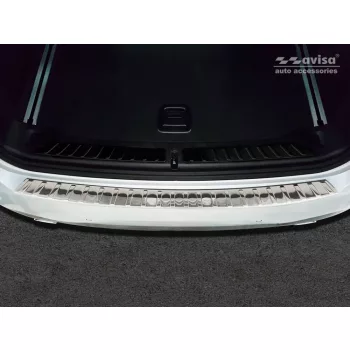   Avisa stříbrná saténová ocel Ochrana nakládací Bmw X3 G01 (bez M pakietu) 2017-2021, FL2021- FL2021-2024