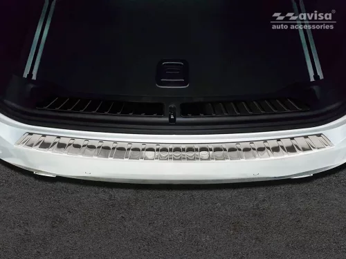 Avisa stříbrná saténová ocel Ochrana nakládací Bmw X3 G01 (bez M pakietu) 2017-2021, FL2021- FL2021-2024