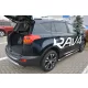 Avisa stříbrný satén ocel Ochrana nakládací TOYOTA RAV4 IV 2013-03.2015