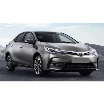  Avisa stříbrný satén ocel Ochrana nakládací TOYOTA Corolla XI E160 2013-2016, FL2016-2019