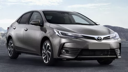 Avisa stříbrný satén ocel Ochrana nakládací TOYOTA Corolla XI E160 2013-2016, FL2016-2019