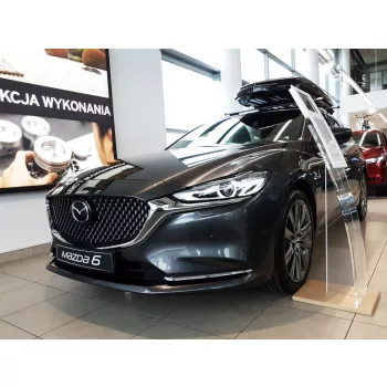   Avisa stříbrná saténová ocel Ochrana nakládací nová s drážkami Mazda 6 III combi (GJ) 2012-2014, FL2014-2018, FL2018-