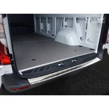   Avisa stříbrná saténová ocel Ochrana nakládací MERCEDES SPRINTER III 2018->