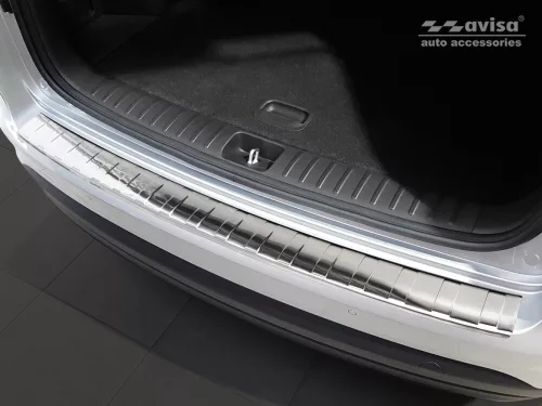 Avisa stříbrný satén ocel Ochrana nakládací HYUNDAI TUCSON III FL2018-2020