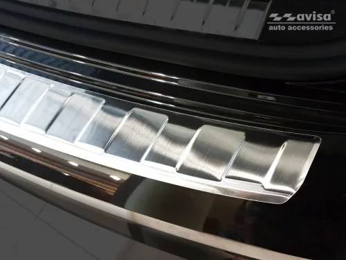 Avisa stříbrná saténová ocel Ochrana nakládací Audi Q3 II crossover 2018->/S-line 2018->