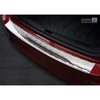   Avisa stříbrná saténová ocel Ochrana nakládací Bmw X6 E71 2009-2014