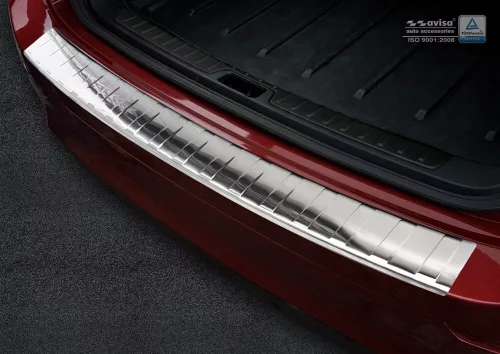 Avisa stříbrná saténová ocel Ochrana nakládací Bmw X6 E71 2009-2014