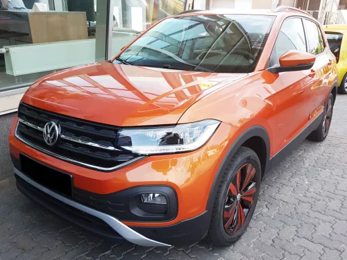 Avisa stříbrná saténová ocel Ochrana nakládací VOLKSWAGEN T-Cross 2018->2024, FL 2024->