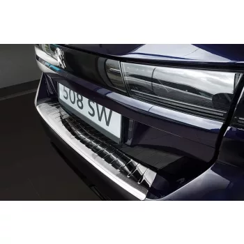   Avisa stříbrná saténová ocel Ochrana nakládací PEUGEOT 508 II SW 2018-2023 Fl.2023