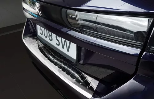 Avisa stříbrná saténová ocel Ochrana nakládací PEUGEOT 508 II SW 2018-2023 Fl.2023