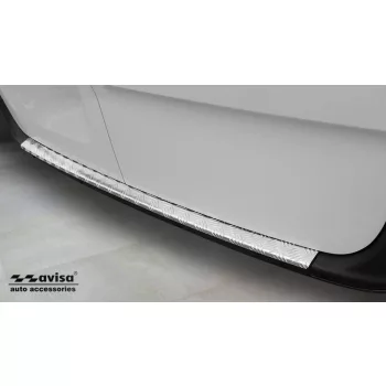   Avisa stříbrná saténová 3 mm vroubkovaná hliník Ochrana nakládací MERCEDES SPRINTER III 2018->