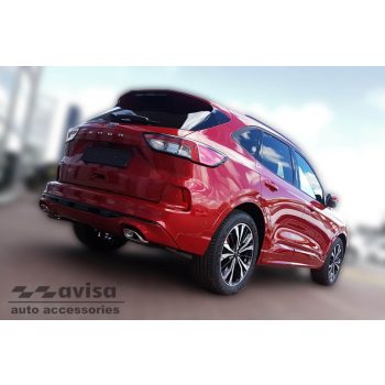   Avisa stříbrná saténová ocelová ochrana nakládací FORD KUGA III ST-Line/Hybrid/Vignale 2019-2024, FL 2024-