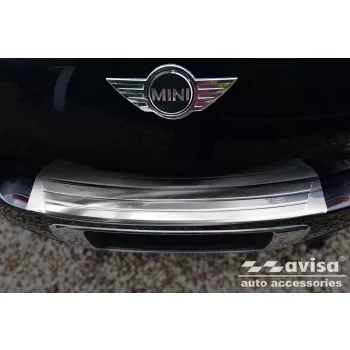   Avisa stříbrná saténová ocel Ochrana nakládací MINI COUNTRYMAN R60 2010-2014
