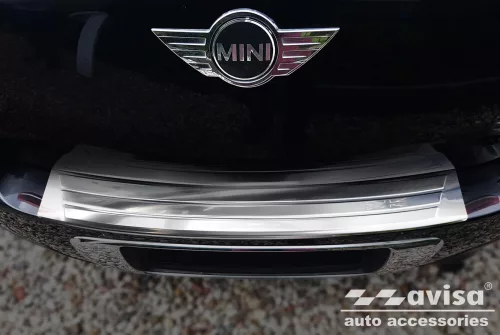 Avisa stříbrná saténová ocel Ochrana nakládací MINI COUNTRYMAN R60 2010-2014