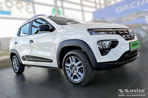 Avisa stříbrný satén ocel Ochrana nakládací Dacia SPRING Hatchback 5D 2021- 2024