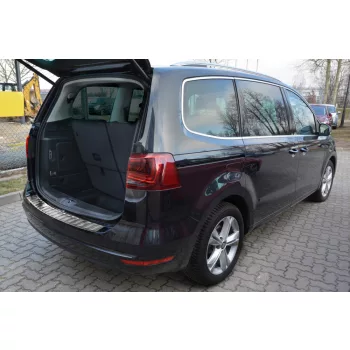   Avisa stříbrná saténová ocel Ochrana nakládací Seat ALHAMBRA II 2010->, VOLKSWAGEN SHARAN II 2010->