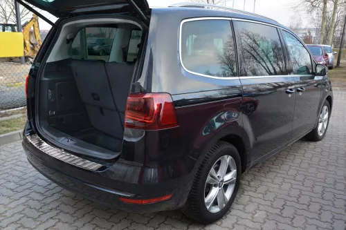 Avisa stříbrná saténová ocel Ochrana nakládací Seat ALHAMBRA II 2010->, VOLKSWAGEN SHARAN II 2010->