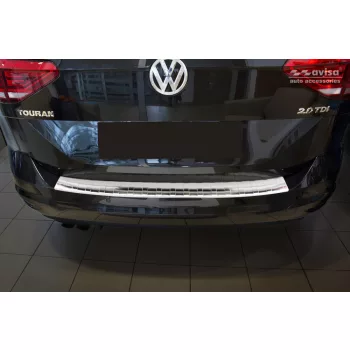   Avisa stříbrná saténová ocel Ochrana nakládací VOLKSWAGEN TOURAN III/R-line 2015