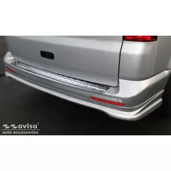   Avisa stříbrná saténová ocel Ochrana nakládací TRANSPORTER T5 Multivan, Caravelle 2003-2012; FL2012-2015, TRANSPORTER T6 2015-2019, FL2019-2024