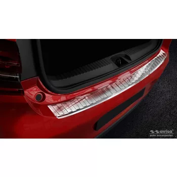   Avisa stříbrná saténová ocel Ochrana nakládací RENAULT Clio V 5D 2019-2023 FL 2023->