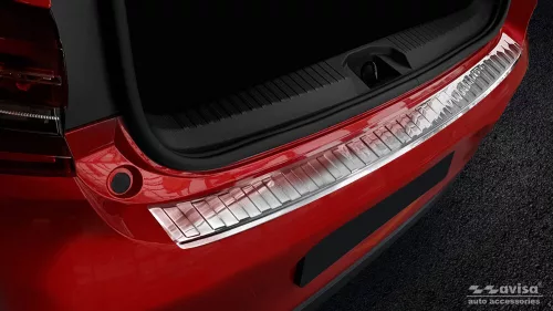 Avisa stříbrná saténová ocel Ochrana nakládací RENAULT Clio V 5D 2019-2023 FL 2023->