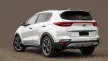 Avisa stříbrná saténová ocel Ochrana nakládací Kia Sportage IV FL2018-2021