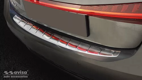 Avisa stříbrná saténová ocel Ochrana nakládací Audi A7 C8 Sportback II liftback 2017->