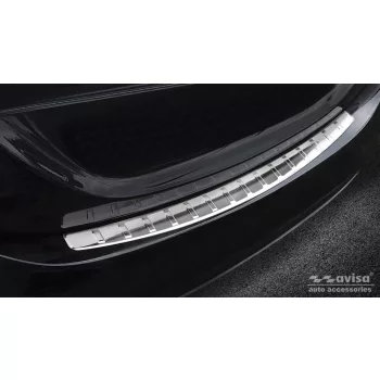   Avisa stříbrná saténová ocel Ochrana nakládací MERCEDES C Class IV W205/AMG limousine 2014-2019, FL2019-06.2021