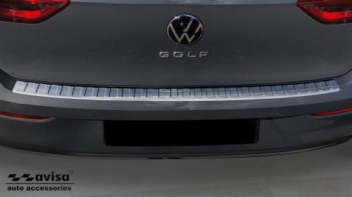 Avisa stříbrný satén ocel Ochrana nakládací VOLKSWAGEN Golf VIII Hatchback 5D 2019->/VW Golf VIII GTI Clubsport Edition 2019-2024 FL 2024->