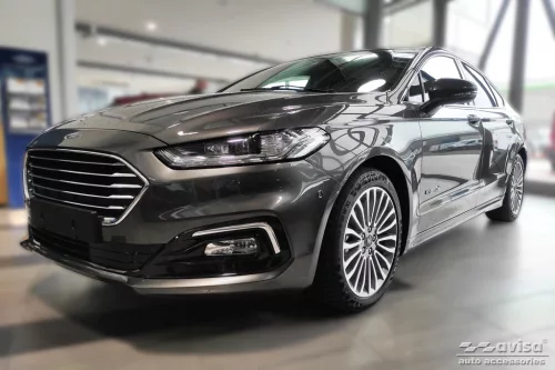 Avisa stříbrná saténová ocelová ochrana nakládací FORD Mondeo MK5 Hatchback 5D/limousine 2014-2019, FL2019-