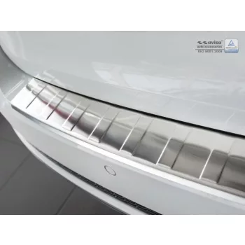   Avisa stříbrná saténová ocel Ochrana nakládací Audi A4 B9 Avant/S-line 2015-2019, FL2019->, Audi S4 Avant 2015-2019, FL2019->