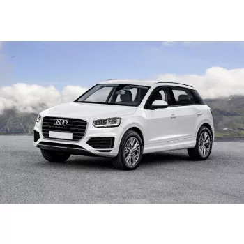   Avisa stříbrná saténová ocel Ochrana nakládací Audi Q2 crossover 2016-2020