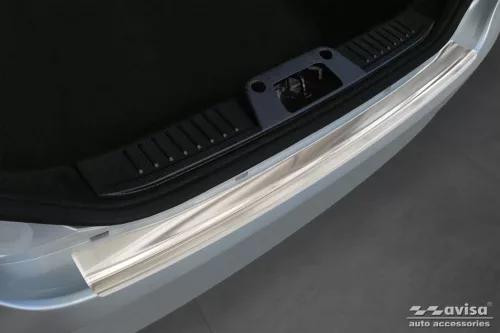 Avisa stříbrný satén ocel Ochrana nakládací FORD Fiesta VII Hatchback 3D/5D/Van 3D 2008-2012, FL2012-2017