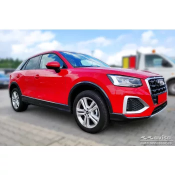   Avisa stříbrná saténová ocel Ochrana nakládací Audi Q2 crossover FL2020->