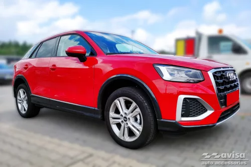Avisa stříbrná saténová ocel Ochrana nakládací Audi Q2 crossover FL2020->