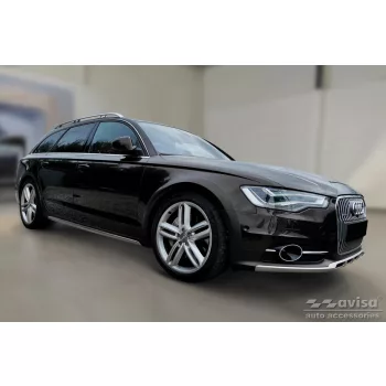   Avisa stříbrný satén ocel Ochrana nakládací Audi A6 C7 Allroad 2012-2014, FL2014-2018