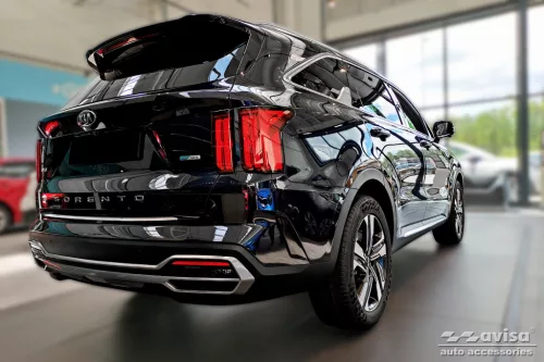 Avisa stříbrná saténová ocel Ochrana nakládací Kia SORENTO IV SUV 2020->2024