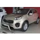 Avisa stříbrná saténová ocel Ochrana nakládací Kia Sportage IV 2016-2018