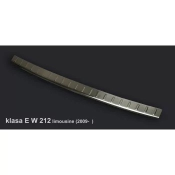   Avisa stříbrná saténová ocel Ochrana nakládací MERCEDES E Class W212 Limousine 2009-2013/AMG W212 Limousine 2009-2013