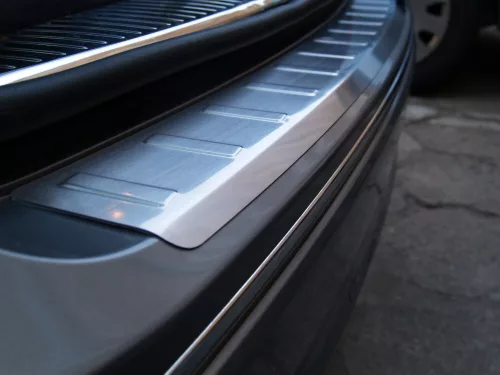 Avisa stříbrná saténová ocel Ochrana nakládací MERCEDES C Class W204 T-Model/AMG 2007-2011