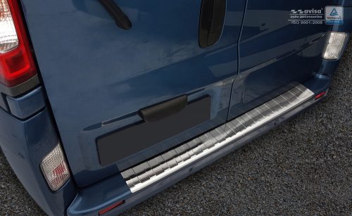 Avisa stříbrný satén ocel Ochrana nakládací NISSAN PRIMASTAR 2001-2014, OPEL VIVARO I 2001-2014, RENAULT TRAFIC II 2001-2014