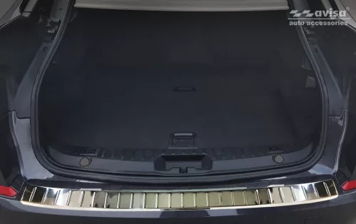 Avisa stříbrná saténová ocel Ochrana nakládací Bmw 5 GT F07 2009->