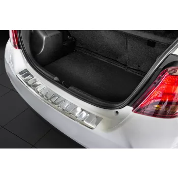   Avisa stříbrný satén ocel Ochrana nakládací TOYOTA Yaris III Hatchback FL2014-2017, FL2017-2019